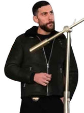 Omar Adom Zidan FBI S05 Shearling Leather Jacket