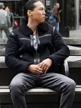 Nico Chao FBI S05 Shearling Leather Jacket