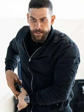 Omar Adom Zidan FBI S05 Black Bomber Jacket