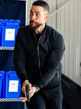 Omar Adom Zidan FBI S05 Black Bomber Jacket
