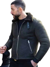 Omar Adom Zidan FBI S05 Shearling Leather Jacket