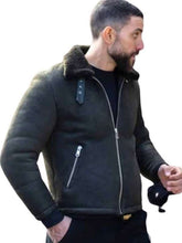 Omar Adom Zidan FBI S05 Shearling Leather Jacket