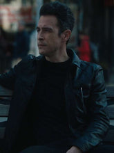 Stuart Scola FBI S05 Black Leather Jacket