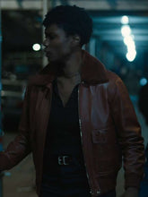 Tiffany Wal­lace FBI S06 Brown Leather Jacket