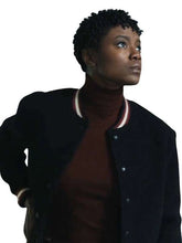 Tiffany Wallace FBI S06 Black Bomber Jacket