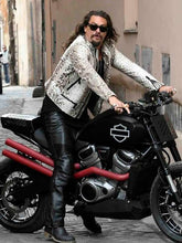 Jason Momoa Fast X Snake Print Jacket