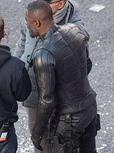 Hobbs and Shaw Idris Elba Black Leather Jacket