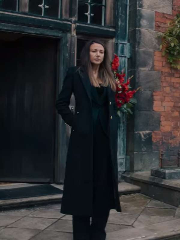 Maya Stern Fool Me Once S01 Black Coat