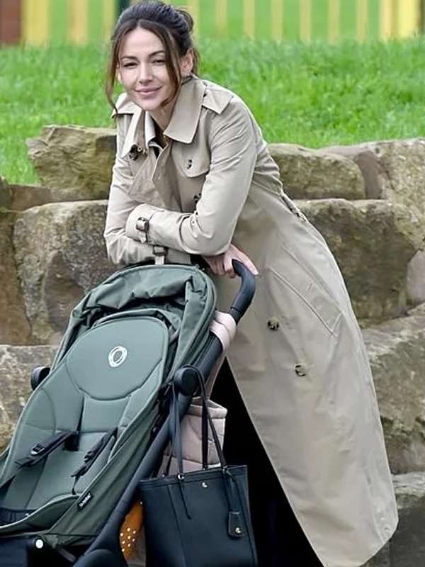 Maya Stern Fool Me Once S01 Trench Coat