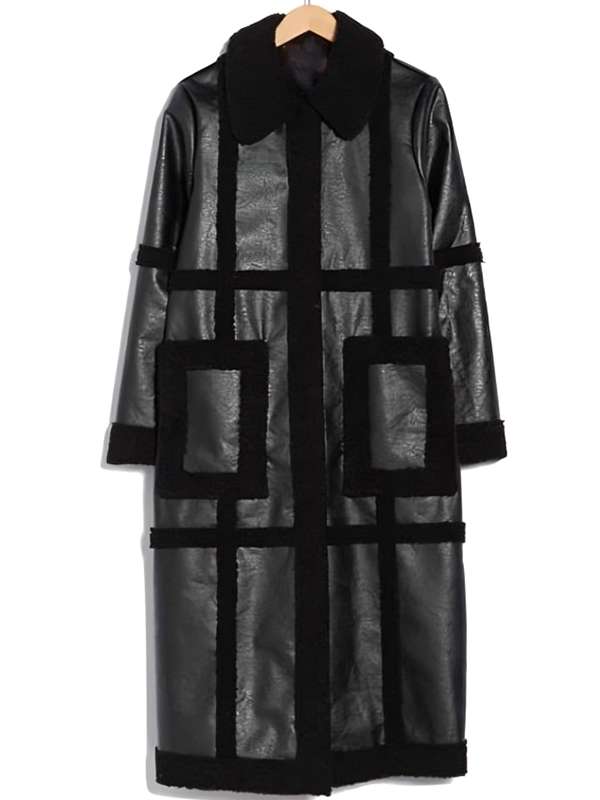 Nazneen Contractor General Hospital Shearling Coat
