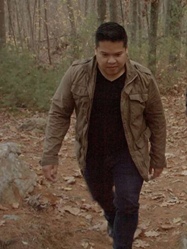 Anthony Hoang Go Chase Yourself Brown Jacket
