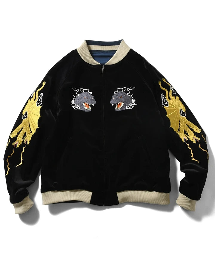 Shop Godzilla | HOMEGAME Souvenir Bomber Jacket