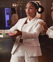 Grown-Ish S5 E1 Zoey Johnson White Blazer