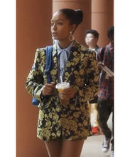 Grown-ish S03 Zoey Johnson Floral Blazer