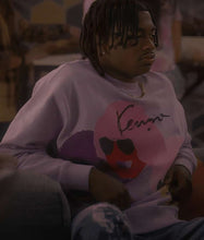 Grown-ish S05 Ceyair J Wright Purple Sweatshirt