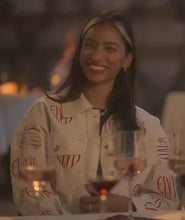 Grown-ish S05 Zaara White Trucker Jacket