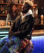 Grown-ish S04 Warren Egypt Franklin Black Leather Jacket