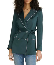Grown-ish S04 Zoey Johnson Satin Green Blazer