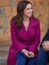 Haul Out The Holly Lacey Chabert Trench Coat