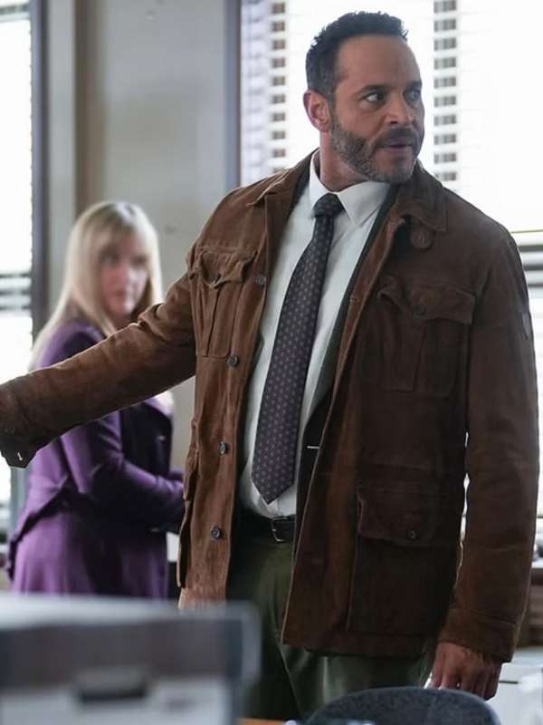 Karadec High Potential Brown Leather Jacket