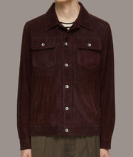 Glen Powell Hit Man 2024 Maroon Jacket