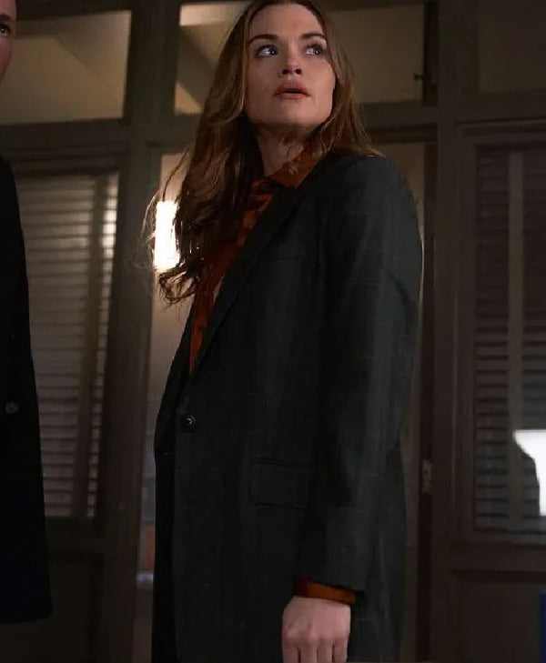 Holland Roden Teen Wolf The Movie Black Coat