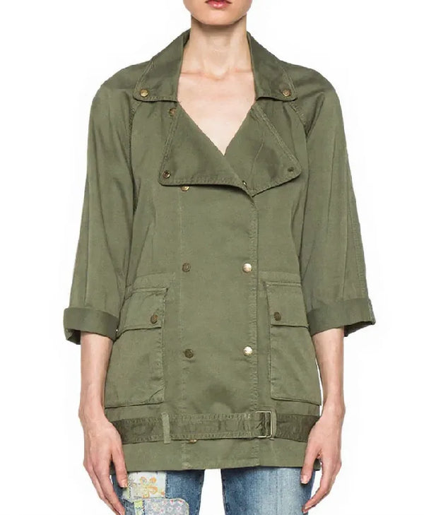 How to Get Away with Murder Karla Souza Green Jacket
