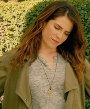 Karla Souza How to Get Away with Murder S03 Green Jacket