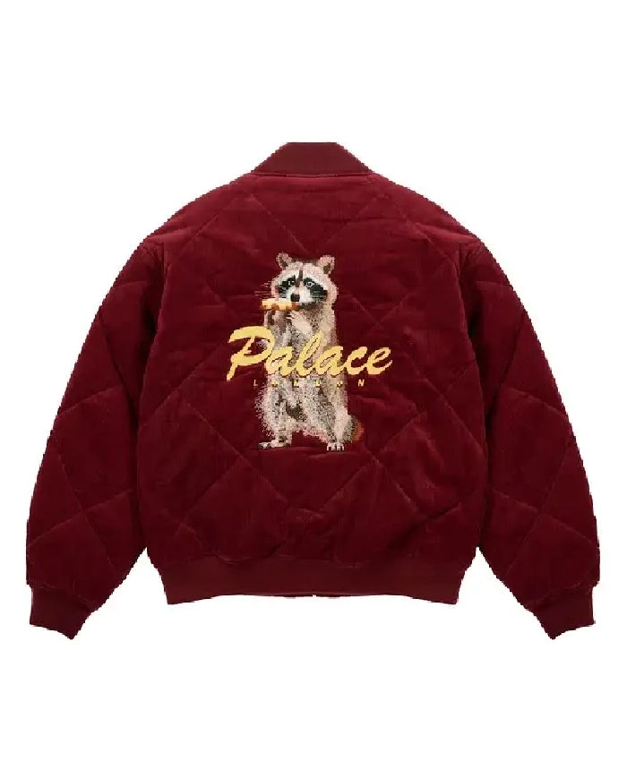 Hungry Raccoon Palace S26 Quilted Bomber Jacket