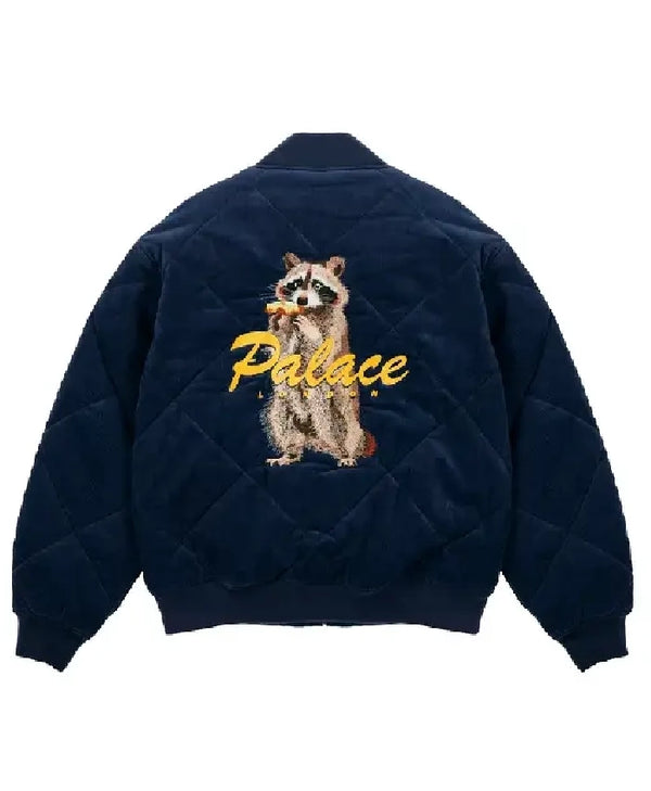 Hungry Raccoon Palace S26 Quilted Bomber Jacket