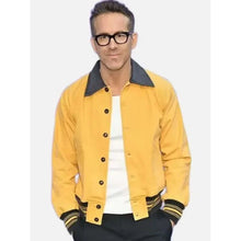 If 2024 Ryan Reynolds Yellow Leather Jacket