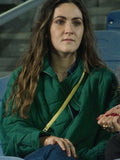 Isabelle Fuhrman Wish You Were Here 2025 Green Jacket