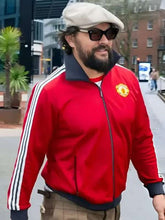 Jason Momoa Red Track Jacket