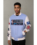 NBA All-Star 2026 Wool and Leather Varsity Jacket