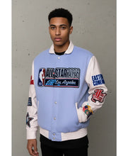 NBA All-Star 2026 Wool and Leather Varsity Jacket