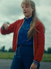 Jella Haase Kleo S02 Red Bomber Jacket