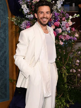 Bridgerton Premiere Jonathan Bailey White Suit