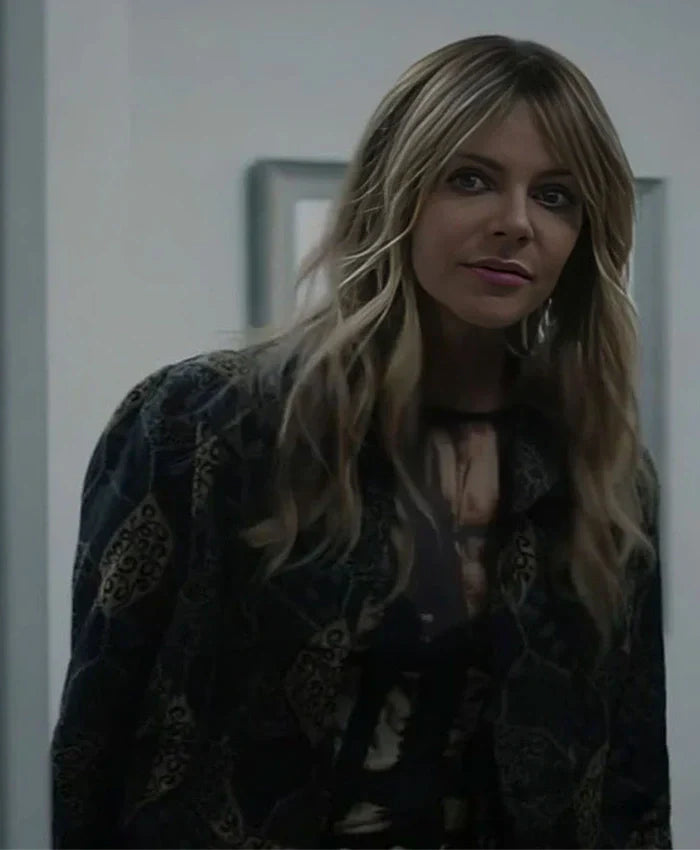 Kaitlin Olson High Potential Black Cotton Coat