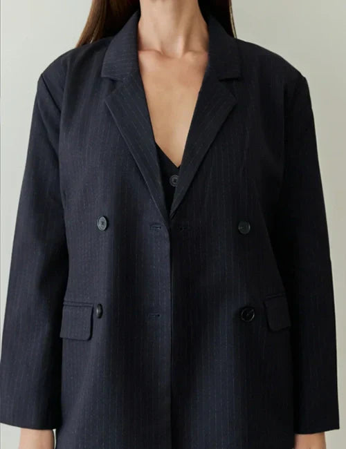 Kara Degas Allegiance S02 Striped Blazer