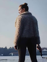 Jodie Comer Killing Eve Shearling Jacket