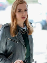 Jodie Comer Killing Eve Leather Jacket