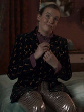 Jodie Comer Killing Eve Velvet Blazer