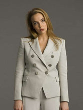 Jodie Comer Killing Eve White Blazer