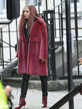 Killing Eve Villanelle Pink Velvet Coat
