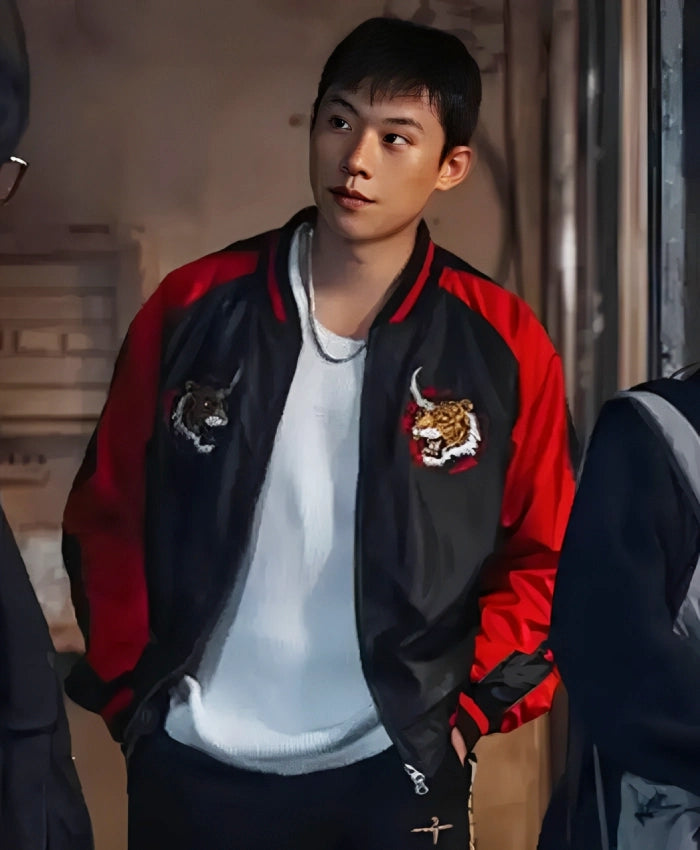 Kim Sung-cheol Gold Land Varsity Jacket