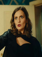 Anja Kleo S02 Black Leather Coat