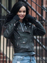 Krysten Ritter Jessica Jones Biker Leather Jacket