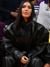 Los Angeles Kim Kardashian Black Motorcycle Jacket
