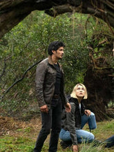 Levi Delgado La Brea S02 Brown Leather Jacket