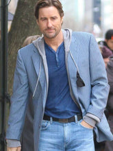 Luke Wilson The Goldfinch Blue Cotton Blazer